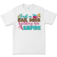 White just a nail boss building her empire bbs Premium Tee - BundleAndBundleShop