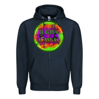 Navy teacher monsters earrings Zipper Hoodie - BundleAndBundleShop