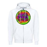 White teacher monsters earrings Zipper Hoodie - BundleAndBundleShop
