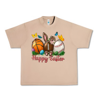 Burro Happy Easter sports with butterfly Urban Heavy Tee - NancyCooperArtShop