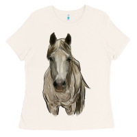 Bone horse Ladies Tee - RanaPortraitStore