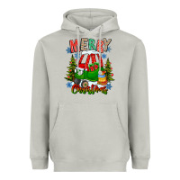 Moon Dust merry christmas car Heavyweight Hoodie - CowhideDigitalArt
