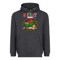 Smoke merry christmas car Heavyweight Hoodie - CowhideDigitalArt