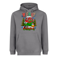 Storm merry christmas car Heavyweight Hoodie - CowhideDigitalArt
