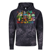 Cloud Black Mexican Dia De Los Muertos Coffee Cups Vintage Hoodie - texasbilliewilder