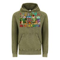 Vintage Olive Mexican Dia De Los Muertos Coffee Cups Vintage Hoodie - texasbilliewilder