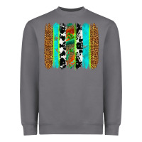 Storm western brushstrokes Heavyweight Sweatshirt - OliviaCreatesArt