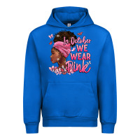 Cobalt in october we wear pink Urban Hoodie - BarkalooDesign