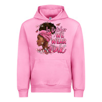 Fuchsia Pink in october we wear pink Urban Hoodie - BarkalooDesign