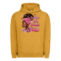Pigment Peanut Butter in october we wear pink Urban Hoodie - BarkalooDesign