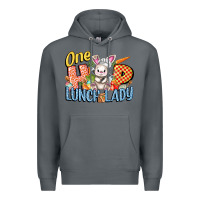 Rock one hip lunch lady easter day Premium Hoodie - FaDigitalArtStudio