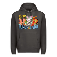Smoke one hip lunch lady easter day Premium Hoodie - FaDigitalArtStudio