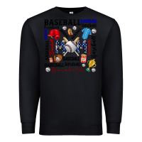 Black baseball mom Premium Sweatshirt - CowhideDigitalArt