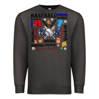 Smoke baseball mom Premium Sweatshirt - CowhideDigitalArt
