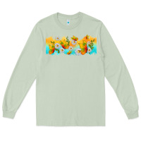 Matcha butterflies summer Long Sleeve Tee - TumblerDesignByShophia