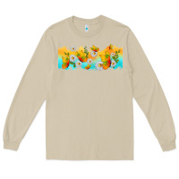 Mushroom butterflies summer Long Sleeve Tee - TumblerDesignByShophia