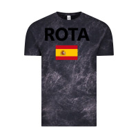 Cloud Black rota spain spanish flag city vacation travel gift pullover hoodie Vintage Tee - maiPhamDesign