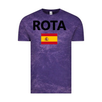 Cloud Purple rota spain spanish flag city vacation travel gift pullover hoodie Vintage Tee - maiPhamDesign