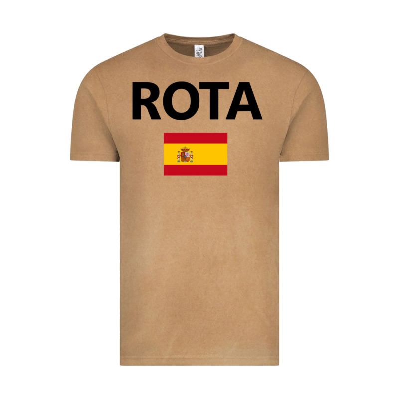 Rota Spain Spanish Flag City Vacation Travel Gift Pullover Hoodie Vintage Tee by maiPhamDesign | Teevron