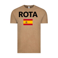 Vintage Coffee rota spain spanish flag city vacation travel gift pullover hoodie Vintage Tee - maiPhamDesign
