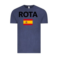 Vintage Denim rota spain spanish flag city vacation travel gift pullover hoodie Vintage Tee - maiPhamDesign
