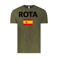 Vintage Olive rota spain spanish flag city vacation travel gift pullover hoodie Vintage Tee - maiPhamDesign