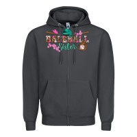 Smoke baseball sister Zipper Hoodie - BundleAndBundleShop