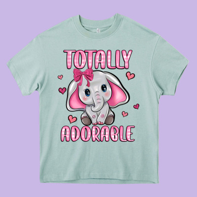 Totally Adorable Heavy Core Tee Designed By Jahusdesignshop