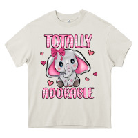 Cream totally adorable Heavy Core Tee - JahusDesignShop