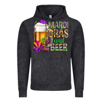 Mardi Gras And Beer Vintage Hoodie | Teevron