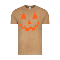 Vintage Camel Halloween Pumpkin Face Gift Creepy Spooky Horror Vintage Tee - maiPhamDesign