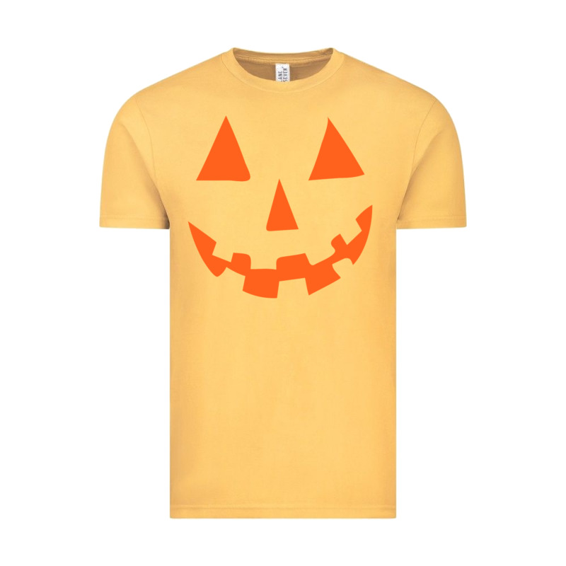 Halloween Pumpkin Face Gift Creepy Spooky Horror Vintage Tee by maiPhamDesign | Teevron