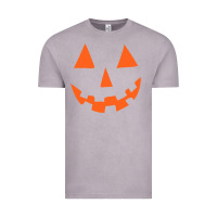 Vintage Zinc Halloween Pumpkin Face Gift Creepy Spooky Horror Vintage Tee - maiPhamDesign