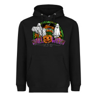Black halloween vibes Heavyweight Hoodie - SublimationCraftShop