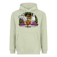 Matcha halloween vibes Heavyweight Hoodie - SublimationCraftShop
