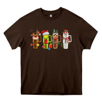 Chocolate Brown obsessive cup disorder christmas Heavy Core Tee - MaliasSmallBusiness