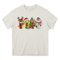 Cream obsessive cup disorder christmas Heavy Core Tee - MaliasSmallBusiness