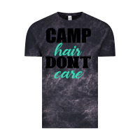Cloud Black Camp Hair Don't Care Black Vintage Tee - Bettercallsaul