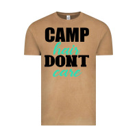 Vintage Camel Camp Hair Don't Care Black Vintage Tee - Bettercallsaul