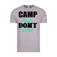 Vintage Zinc Camp Hair Don't Care Black Vintage Tee - Bettercallsaul