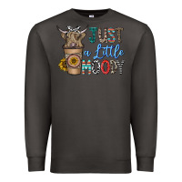 Smoke just a latte moody Premium Sweatshirt - CowhideDigitalArt