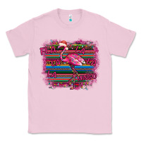 Bubblegum Pink Flamingo Christmas Classic Tee - Bettercallsaul