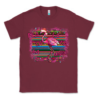 Burgundy Flamingo Christmas Classic Tee - Bettercallsaul