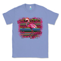 Colony Blue Flamingo Christmas Classic Tee - Bettercallsaul
