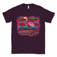 Plum Flamingo Christmas Classic Tee - Bettercallsaul