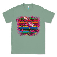 Sage Flamingo Christmas Classic Tee - Bettercallsaul
