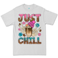 Dove Grey just chill with coffee bean bbs Premium Tee - BundleAndBundleShop