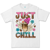 White just chill with coffee bean bbs Premium Tee - BundleAndBundleShop