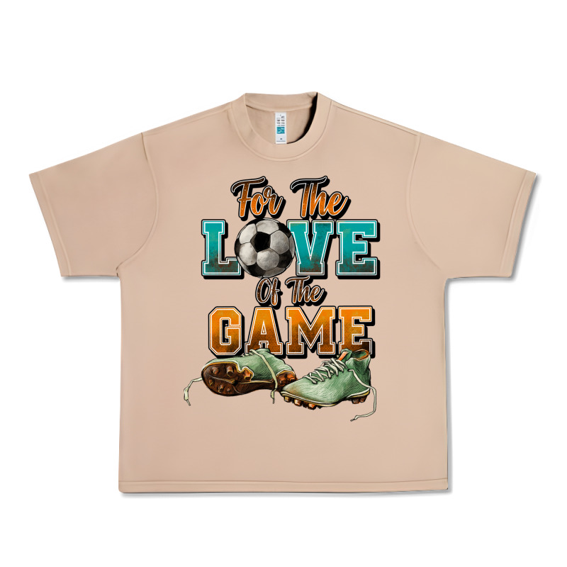 For The Love Of The Game Soccer Urban Heavy Tee by NancyCooperArtShop | Teevron