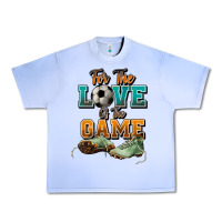 Grape Ice For the love of the game Soccer Urban Heavy Tee - NancyCooperArtShop